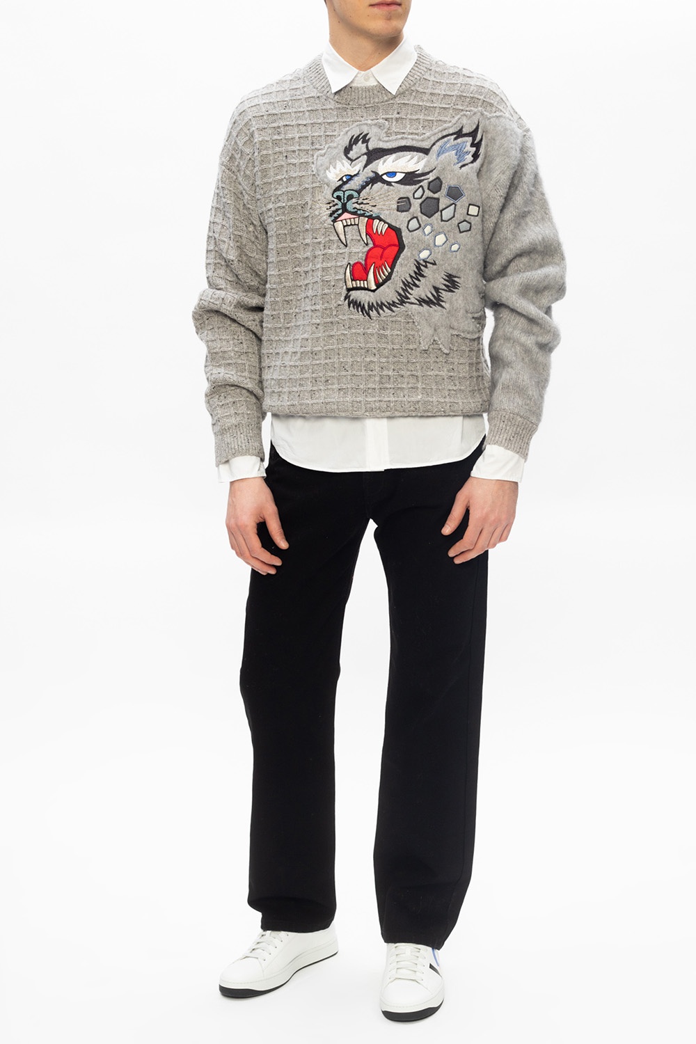 Kenzo Embroidered sweater | Men's Clothing | IetpShops